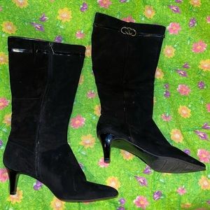 Bandolino BD General Leather knee boots